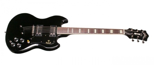 GUILD S-100-BK Polara, Black, electric guitar