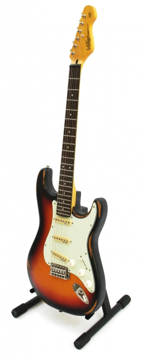 Vintage V6MRSSB electric guitar / sunburst