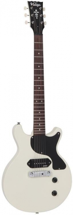 Vintage V130VW Vintage Reissued electric guitar, Vintage White
