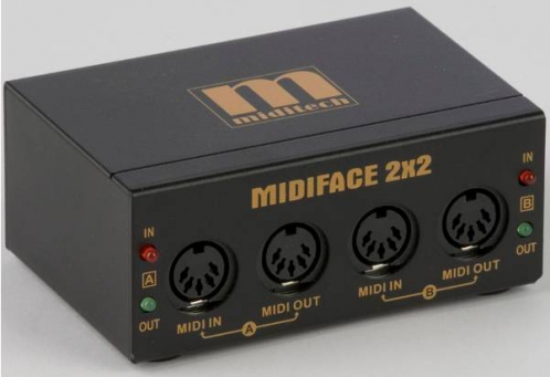Miditech MidiFace 2x2 MIDI/USB interface