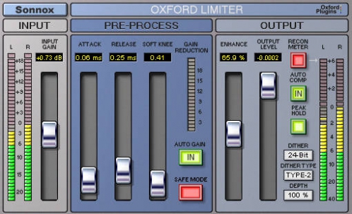 Sonnox Limiter Tdm