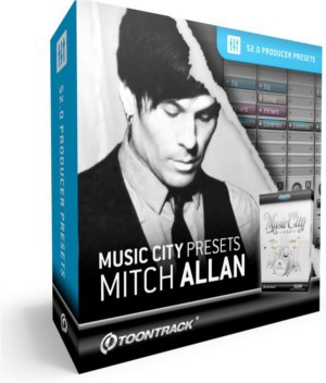 Toontrack Music City Presets - Mitch Allan