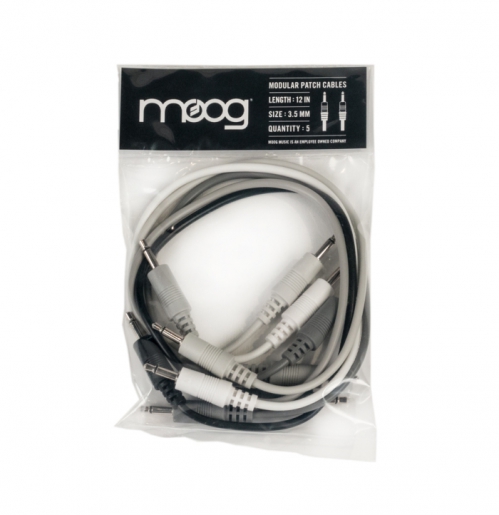 MOOG Mother 12″ (30cm) patch cables, set of 5