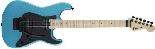 Charvel Pro-Mod So-Cal Style 1 HH FR M, Maple Fingerboard, Matte Blue Frost electric guitar