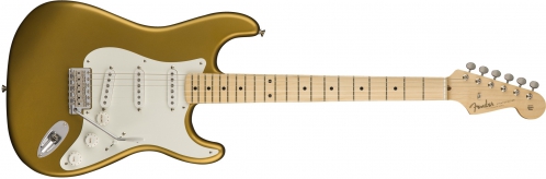 Fender American Original ′50s Stratocaster Maple Fingerboard, Aztec Gold electric guitar