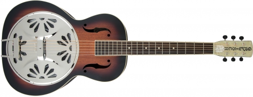 Gretsch G9220 Bobtail Round-Neck A.E., Mahogany Body Spider Cone Resonator Guitar acoustic guitar