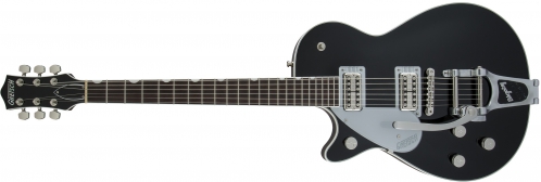 Gretsch G6128TLH Players Edition Jet FT with Bigsby Left-Handed, Rosewood Fingerboard, Black electric guitar