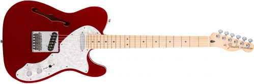 Fender Deluxe Telecaster Thinline Pau Ferro Fingerboard 3-Color Sunburst electric guitar