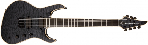 Jackson USA Signature Chris Broderick Soloist HT7, Ebony Fingerboard, Transparent Black electric guitar Jackson USA Signature Chris Broderick Soloist HT7, Ebony Fingerboard, Transparent Black electric guitar