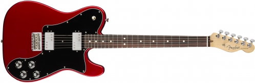 Fender American Pro Telecaster Deluxe Shaw Bucker Rosewood Fingerboard, Candy Apple Red electric guitar