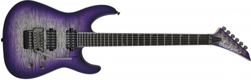 Jackson Pro Series Soloist SL2Q MAH, Ebony Fingerboard, Purple Phaze electric guitar