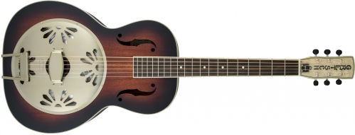 Gretsch G9241 Alligator Biscuit Round-Neck Resonator Guitar with Fishman Nashville Pickup acoustic guitar