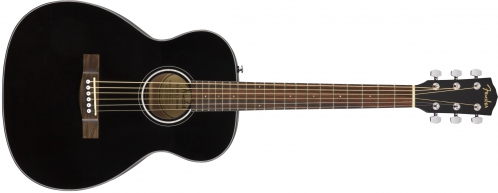 Fender CT-60S, Black acoustic guitar