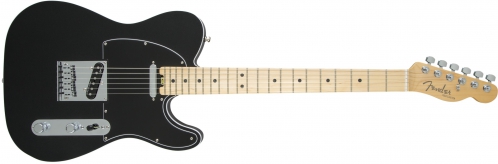 Fender American Elite Telecaster Maple Fingerboard, Mystic Black electric guitar