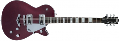 Gretsch G5220 Electromatic Jet BT Single-Cut with V-Stoptail, Black Walnut Fingerboard, Dark Cherry Metallic electric guitar