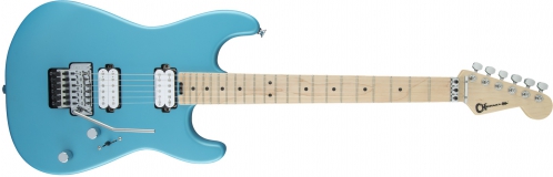 Charvel Pro-Mod San Dimas Style 1 HH FR M, Maple Fingerboard, Matte Blue Frost electric guitar
