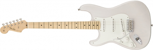 Fender American Original ′50s Stratocaster Left-Hand, Maple Fingerboard, White Blonde electric guitar