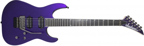 Jackson Pro Series Soloist SL2, Ebony Fingerboard, Deep Purple Metallic electric guitar