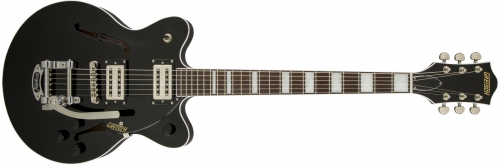 Gretsch G2655T Streamliner Center Block Jr. with Bigsby , Broad′Tron Pickups, Black electric guitar