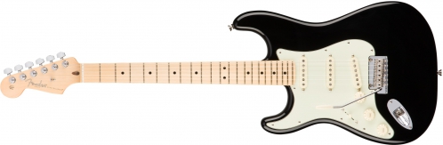 Fender American Pro Stratocaster Left-Hand, Maple Fingerboard, Black electric guitar