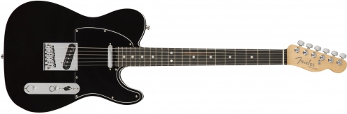 Fender American Elite Telecaster Ebony Fingerboard, Mystic Black electric guitar
