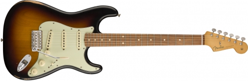 Fender Road Worn ′60s Stratocaster Pau Ferro Fingerboard, 3-Color Sunburst electric guitar