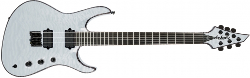 Jackson USA Signature Chris Broderick Soloist HT6, Ebony Fingerboard, Transparent White electric guitar