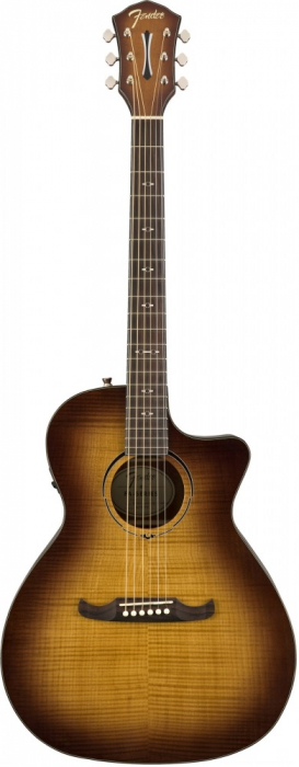 Fender FA-345 CE Auditorium Tea BST electric acoustic guitar