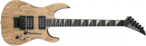 Jackson X Series Soloist SLX Spalted Maple, Dark Walnut Fingerboard, Natural electric guitar