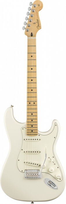 Fender Player Stratocaster Maple Fingerboard Polar White electric guitar