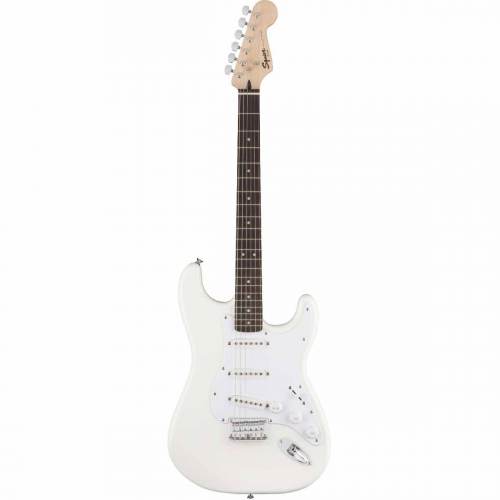 Fender Bullet Stratocaster Hard Tail, Laurel Fingerboard, Arctic White electric guitar