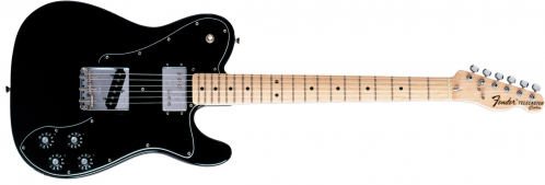 Fender Classic Series ′72 Telecaster Custom, Maple Fingerboard, Black electric guitar