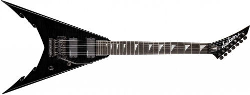 Jackson USA Signature Corey Beaulieu King V KV7, Ebony Fingerboard, Gloss Black electric guitar