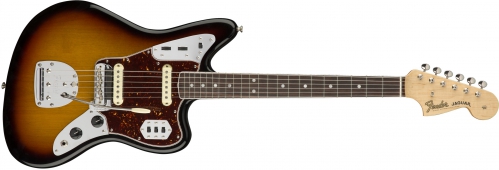 Fender American Original ′60s Jaguar Rosewood Fingerboard, 3-Color Sunburst electric guitar