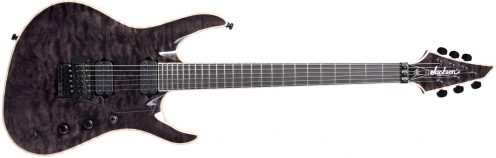 Jackson USA Signature Chris Broderick Soloist 6, Ebony Fingerboard, Transparent Black electric guitar