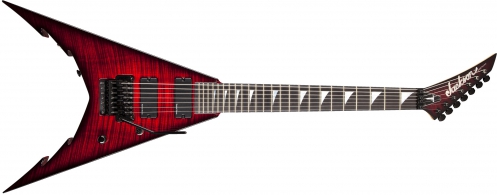 Jackson USA Signature Corey Beaulieu King V KV7, Ebony Fingerboard, Transparent Red Burst electric guitar Jackson USA Signature Corey Beaulieu King V KV7, Ebony Fingerboard, Transparent Red Burst electric guitar