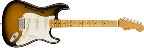 Fender Eric Johnson Thinline Stratocaster Maple Fingerboard, 2-Color Sunburst