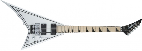 Jackson X Series Rhoads RRX24M, Maple Fingerboard, Snow White with Black Pinstripes electric guitar