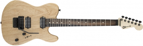 Charvel Pro-Mod San Dimas Style 2 HH FR E Ash, Aged Ebony Fingerboard, Natural electric guitar