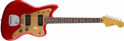 Fender Deluxe Jazzmaster with Tremolo, Rosewood Fingerboard, Candy Apple Red electric guitar