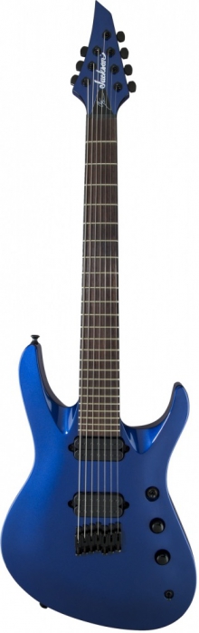 Jackson Pro Series Signature Chris Broderick Soloist HT7, Rosewood Fingerboard, Metallic Blue electric guitar