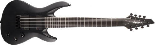 Jackson USA Select B8, Ebony Fingerboard, Satin Black electric guitar