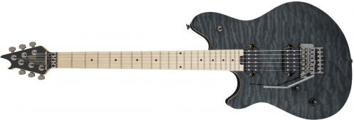 EVH Wolfgang WG Standard LH, Maple Fingerboard, Transparent Black electric guitar