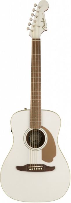 Fender Malibu Player, Walnut Fingerboard, Arctic Gold electric acoustic guitar