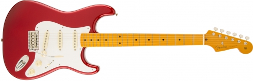 Fender Classic Series ′50s Stratocaster Lacquer, Maple Fingerboard, Candy Apple Red electric guitar