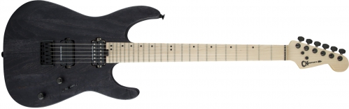 Charvel Pro-Mod DK24 HH HT M Ash, Maple Fingerboard, Charcoal Gray electric guitar