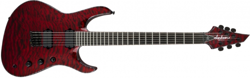Jackson USA Signature Chris Broderick Soloist HT6, Ebony Fingerboard, Transparent Red electric guitar Jackson USA Signature Chris Broderick Soloist HT6, Ebony Fingerboard, Transparent Red electric guitar