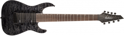 Jackson JS Series Dinky Arch Top JS32-8Q DKA HT, Rosewood Fingerboard, Transparent Black electric guitar