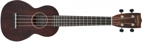 Gretsch G9100-L Soprano Long-Neck Ukulele with Gig Bag, Vintage Mahogany Stain ukulele Gretsch G9100-L Soprano Long-Neck Ukulele with Gig Bag, Vintage Mahogany Stain ukulele