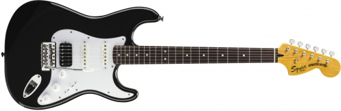 Fender Vintage Modified Stratocaster HSS, Laurel Fingerboard, Black electric guitar
